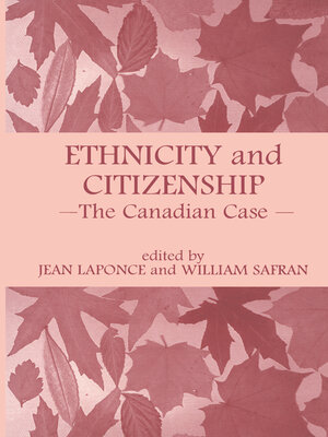 cover image of Ethnicity and Citizenship